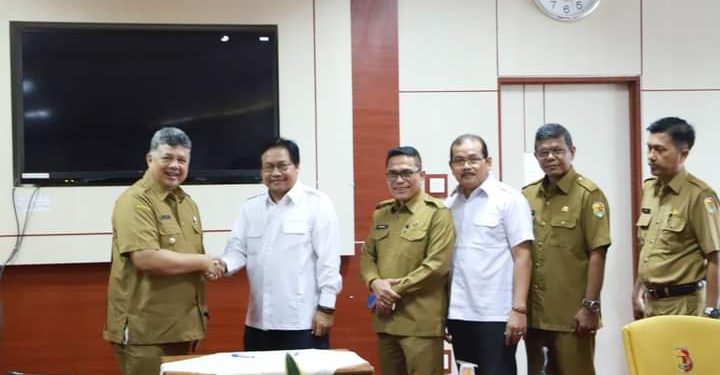 DPPW Sumbar Serahkan Tiga Aset Negara Pada Pemko Solok