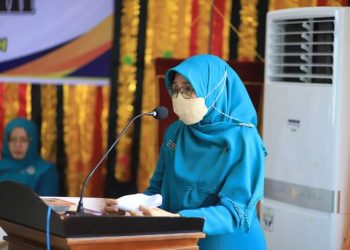 Ketua TP-PKK Kota Solok Melantik Ketua TP-PKK Kecamatan Lubuk Sikarah