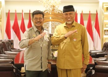Gubernur Temui Menteri Pertanian, Mahyeldi: Mentan Dukung Penuh Penyelenggaraan Penas Tani di Sumbar