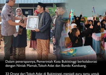 Pemko Bukittinggi Kolaborasi dengan Tokoh Adat untuk Menerapkan Muatan Lokal BAM di Sekolah