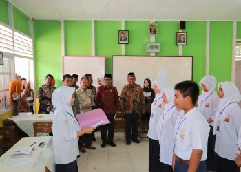 Pesta Demokrasi Ditabuh Di SMPN 3 Payakumbuh