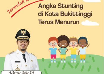 Turun, Angka Stunting Bukittinggi Terendah Kedua di Sumbar