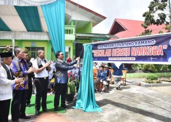 Pencanangan Sekolah Bersih Narkoba Dan LGBT di SMAN 1 Tilatang Kamang
