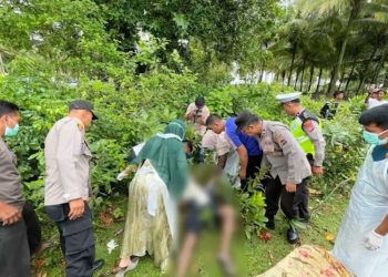 Jasad Seorang Nelayan (50 tahun) Ditemukan di Bawah Pohon Pinago, Tiku Kabupaten Agam