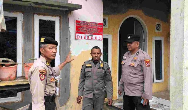 1 Menyalahi Aturan LP2B, Ada 5 Bangunan Disegel Dinas PUPR