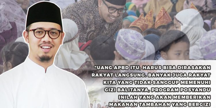Wako Erman Naikkan Anggaran Gizi Posyandu Balita dan Lansia Hingga 7 Kali Lipat