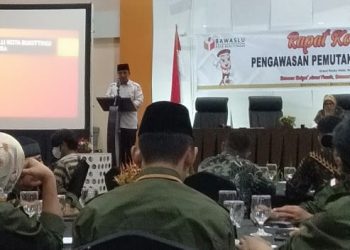 Bawaslu Kota Bukittinggi Menggelar Rakor Pengawasan Pemutakhiran Data Pemilih