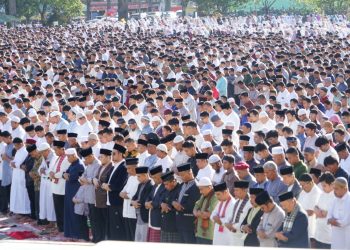 Pemko Bukittinggi Gelar Sholat Idul Fitri 1444 H di Lapangan Kantin
