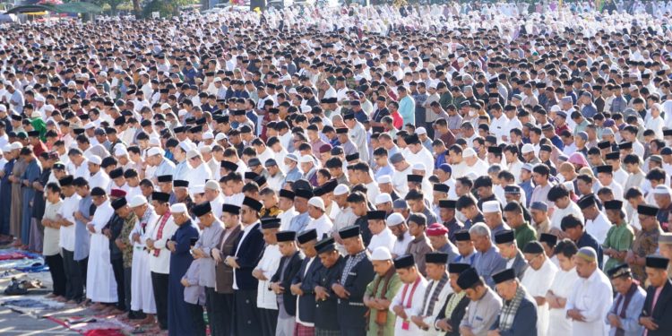Pemko Bukittinggi Gelar Sholat Idul Fitri 1444 H di Lapangan Kantin