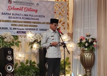 Bupati Safaruddin Lakukan Serah Terima Jabatan Direksi Perumda Air Minum Tirta Luak Nan Bungsu
