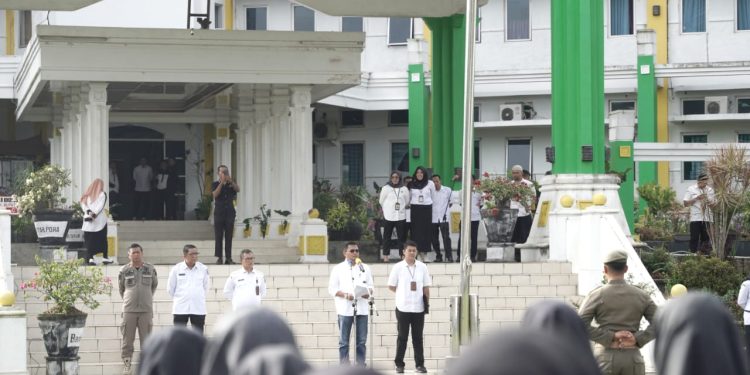 Apel Pagi Bersama, Wakil Bupati Minta Tenaga Non ASN Berkontribusi Tuntaskan RPJMD 2021-2026