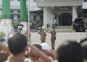 Pimpin Apel Pagi, Wakil Bupati Motivasi Para Pejabat Satukan Persepsi Wujudkan Visi Pemkab Limapuluh Kota