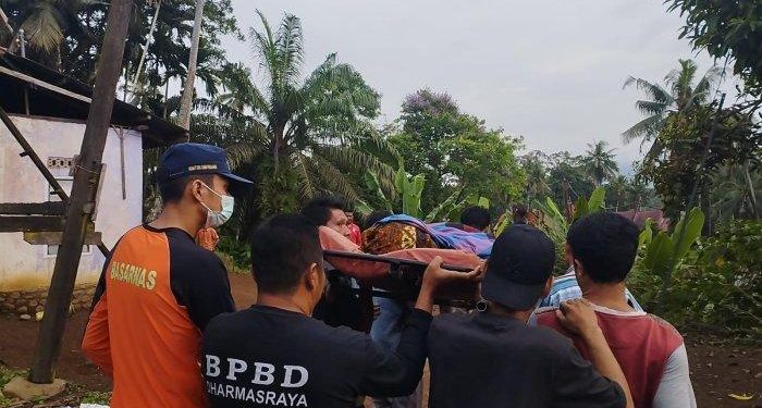 Korban Hanyut Di Kabupaten Dharmasraya Berhasil Ditemukan
