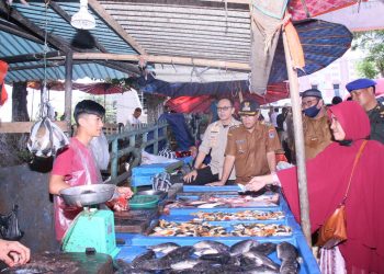 Sepuluh hari jelang lebaran Idul Fitri 1444 H, Pj. Wali Kota Payakumbuh bersama Kepala Dinas Koperasi dan UKM, Pasi Intel Kodim 0306/50 Kota, Komandan Subdenpom 1/4 Payakumbuh, Kejaksaan serta Kasatpol PP memantau ketersediaan dan harga kebutuhan pokok di Payakumbuh.