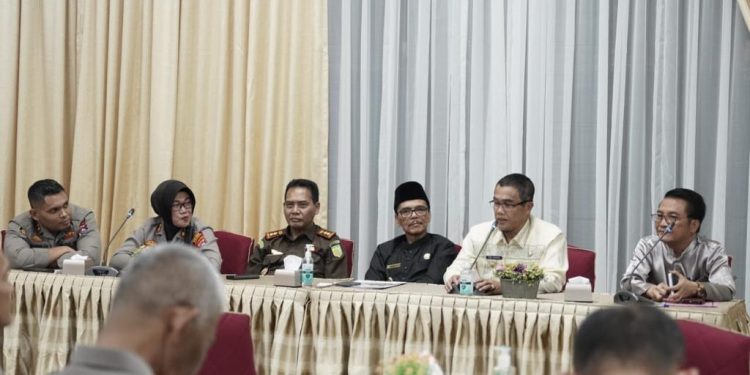 Perkuat Sinergitas, Pemko Payakumbuh Rakor Bersama Pemkab Limapuluh Kota Untuk Kelancaran Arus Mudik/Balik Lebaran 2023