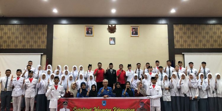 Perkuat Peran Serta Generasi Muda, Kesbang-Pol Kota Payakumbuh Gelar Sosialisasi Wawasan Kebangsaan