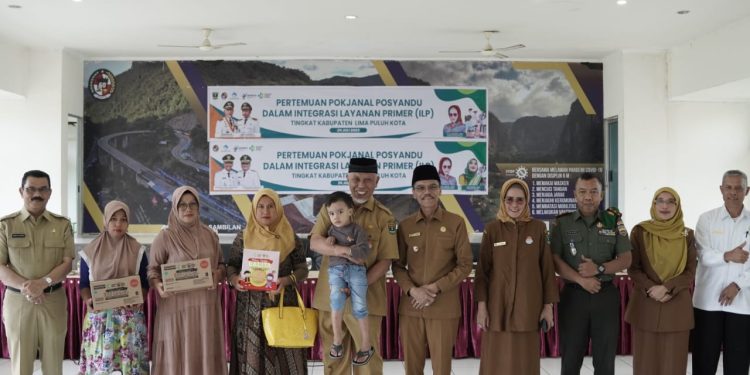 Perdana di Sumatera Barat, Gubernur Mahyeldi Buka Pertemuan Kader Pokjanal Posyandu Lima Puluh Kota