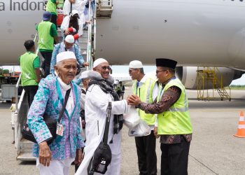 Dijembut Bupati Safaruddin, 273 Jemaah Haji Kembali ke Limapuluh Kota