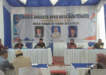 Reses Masa Sidang lll DPRD Bukittinggi, Program Baling Bambu Disosialisasikan