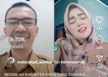 Beredar Video Dangdutan Kadisdik Lima Puluh Kota, Bupati Memberikan Peringatan Keras