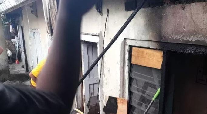 Rumah di Bukittinggi Terbakar Akibat Kerusakan Tabung Gas