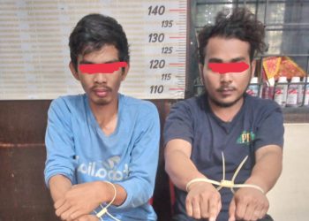 Satresnarkoba Polres Payakumbuh Mengamankan 2 Tersangka Pengedar Narkotika Jenis Sabu