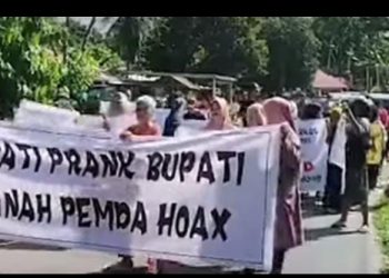 Demonstrasidi Padang Pariaman Menuntut Hak atas Tanah di Lokasi Ibu Kota Kabupaten