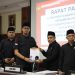 Rapat Paripurna Laporan DPRD dan Penandatanganan Nota Persetujuan Bersama Raperda