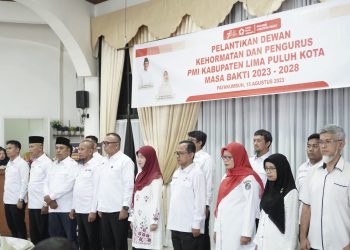 PMI Lima Puluh Kota Tidak Main-Main, Sehari Setelah Pelantikan, Lakukan Orientasi Kepalangmerahan