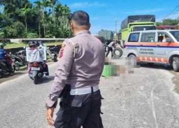 Mahasiswa Asal Padang Pariaman Tewas dalam Kecelakaan Lalu lintas di jalan Padang-Bukittinggi