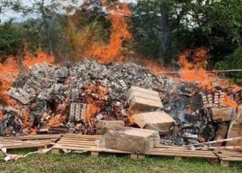 Sebanyak 6,3 Juta Batang Rokok Ilegal Dimusnahkan Di Kota Padang