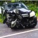 Mobil Dinas yang Dikemudikan oleh Camat Sungaipua Mengalami Kecelakaan