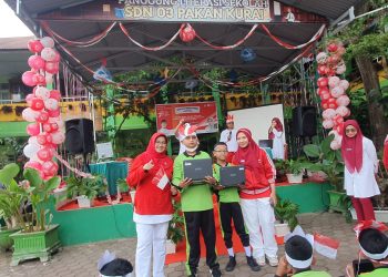 Chrome Book SDN 03 Pakan Kurai di Lombakan pada Perayaan HUT RI, Erni, S. Pd: Sekolah Ini Jadi Piloting Projek di Bukittinggi