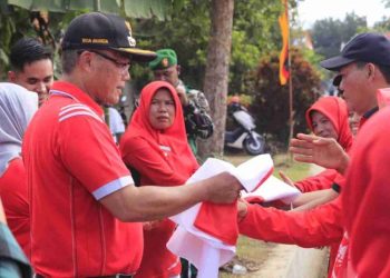 Sambut HUT RI Ke-78, Kesbangpol Kota Payakumbuh Gelar Apel Bersama