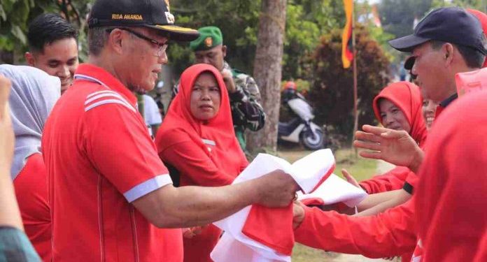 Sambut HUT RI Ke-78, Kesbangpol Kota Payakumbuh Gelar Apel Bersama