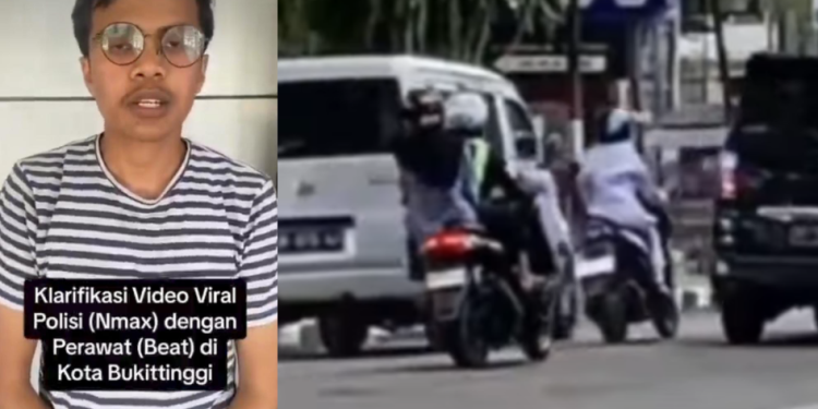 Usai Viralkan Video Polantas Bukittinggi Tiktoker ini Minta Maaf, Sebut Klarifikasi Tanpa Paksaan