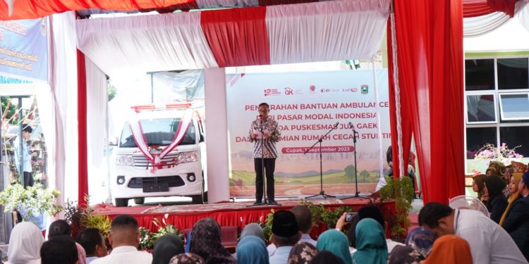Dapat Bantuan Ambulance dari PT. KPEI, Puskesmas Jua Gaek Bisa Tingkatkan Pelayanan