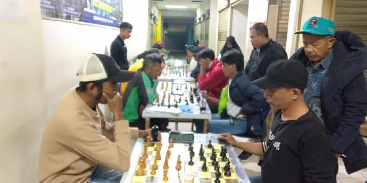 Sengit..!! Seleksi Atlit Catur Percasi Kota Bukittinggi di BTC Menuju Perang Bintang