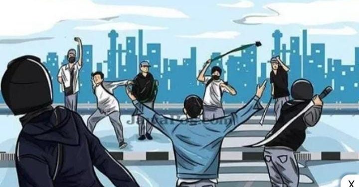 Polres Solok Gagalkan 7 Pemuda yang Mau Tawuran