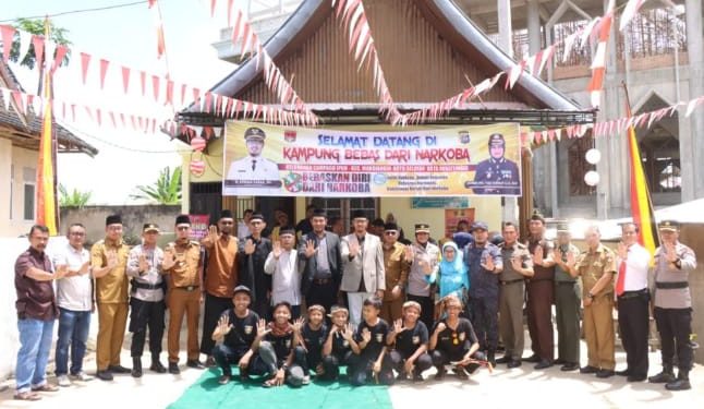 Kelurahan Campago Ipuh Dijadikan Kampung Bebas Narkotika di Bukittinggi