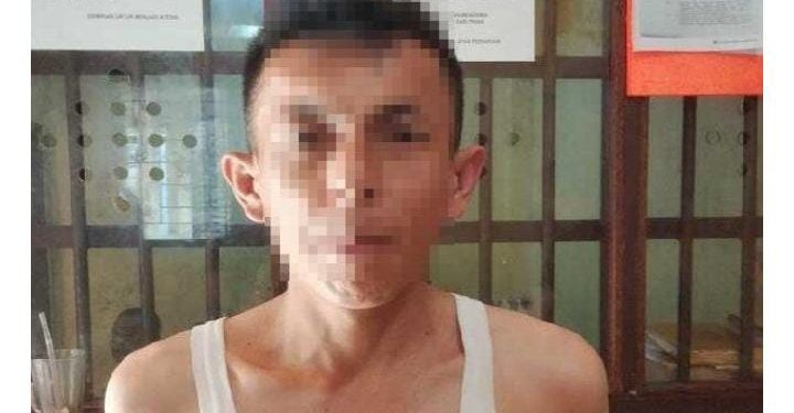 Pemuda Ini Nekad Maling Kotak Amal di Warung Nasi diamankan Kepolisian di Bukittinggi