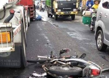 Kecelakaan Maut Bocah 6 Tahun Tewas Tergilas Truk Bermuatan Berat di Kabupaten Solok