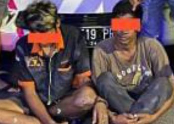 Nekat Pakai Ganja Dua Pria Diciduk Polisi di Parkiran RSUD Sijunjung