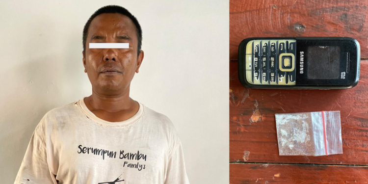 Warga Koto Baru Solok,Tertangkap Bawa Narkoba di Koto Anau