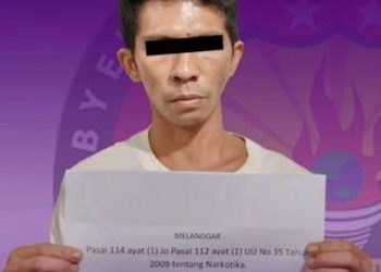 Sempat Konsumsi Sabu, Polisi Amankan Pemuda Ditangkap di Halaman Rumah