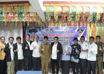 Laksanakan Pengabdian, UNP Sosialisasikan dan Luncurkan Aplikasi Nagari Informatif di Tujuah Koto Talago