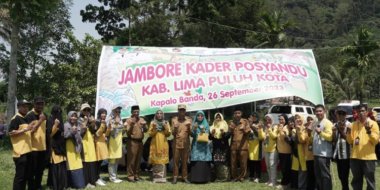 Tingkatkan Kapasitas Kader Posyandu, Dinas Kesehatan Selenggarakan Jambore Kader Posyandu Pertama Kalinya di Limapuluh Kota