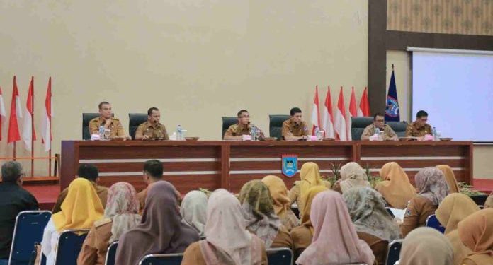 Pemko Payakumbuh Gelar Rakor, Terkait Permintaan Kelengkapan Data SAKIP Dan RB Tahun 2023