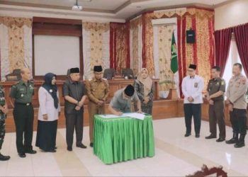 DPRD Dan Pemko Payakumbuh Sahkan Ranperda Perubahan APBD tahun 2023