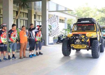 Pj Wako Payakumbuh Lepas Offroader SAC Ke Banda Aceh